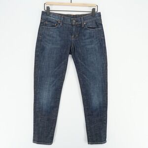 Citizens of Humanity Jeans‎ Womens 26 Blue Haley 174 Stretch Ankle Pant Denim